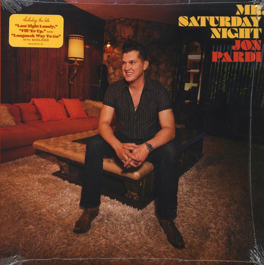 Jon Pardi - Mr. Saturday Night vinyl LP front cover