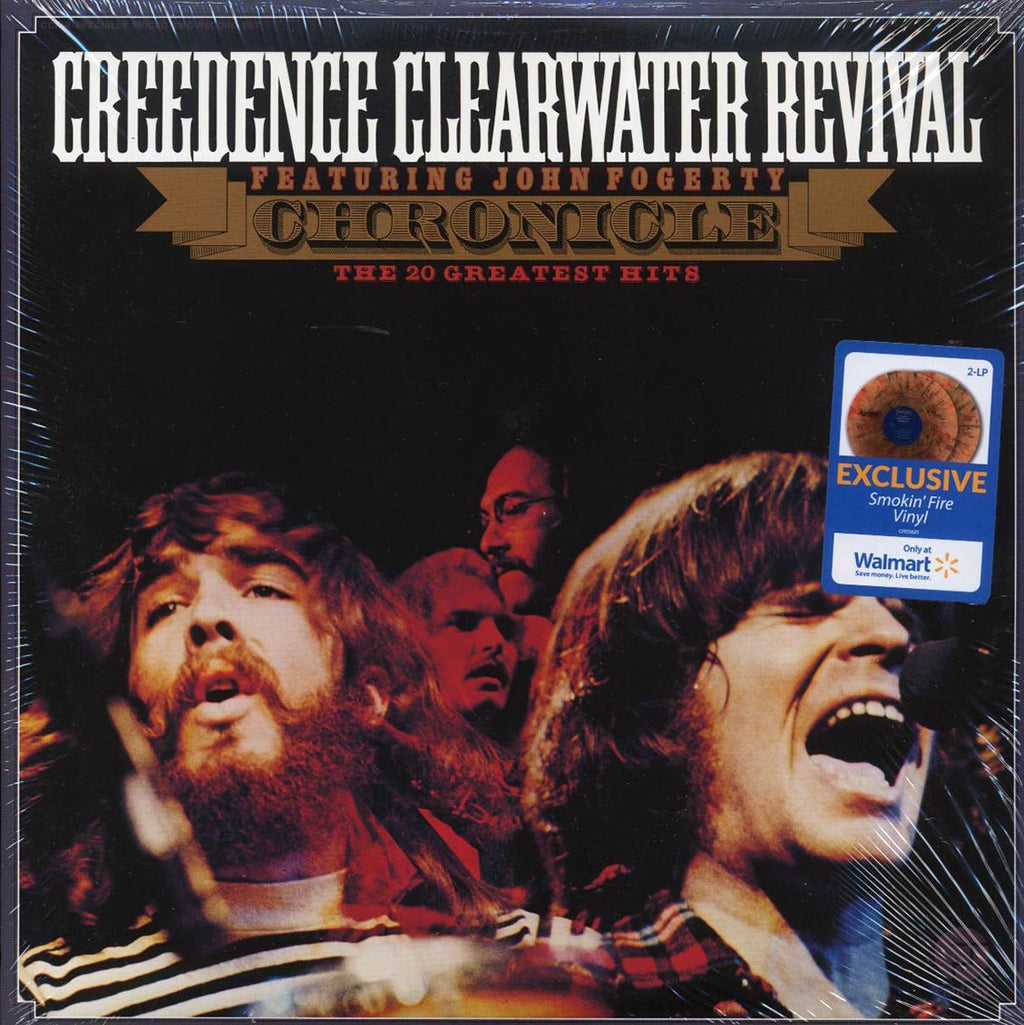 Creedence Clearwater Revival - Chronicle: The 20 Greatest Hits (ltd. ed.) (2xLP) (smokin fire vinyl) vinyl LP front cover