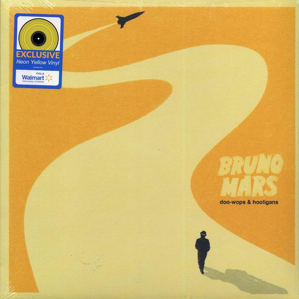 Bruno Mars - Doo-Wops & Hooligans (ltd. ed.) (yellow vinyl) vinyl LP front cover