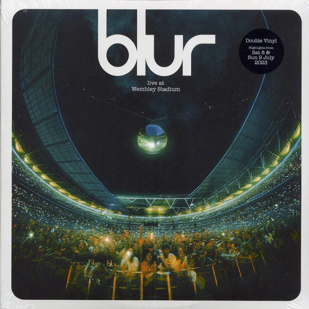 Blur - Live At Wembley Stadium (2xLP) vinyl LP front cover