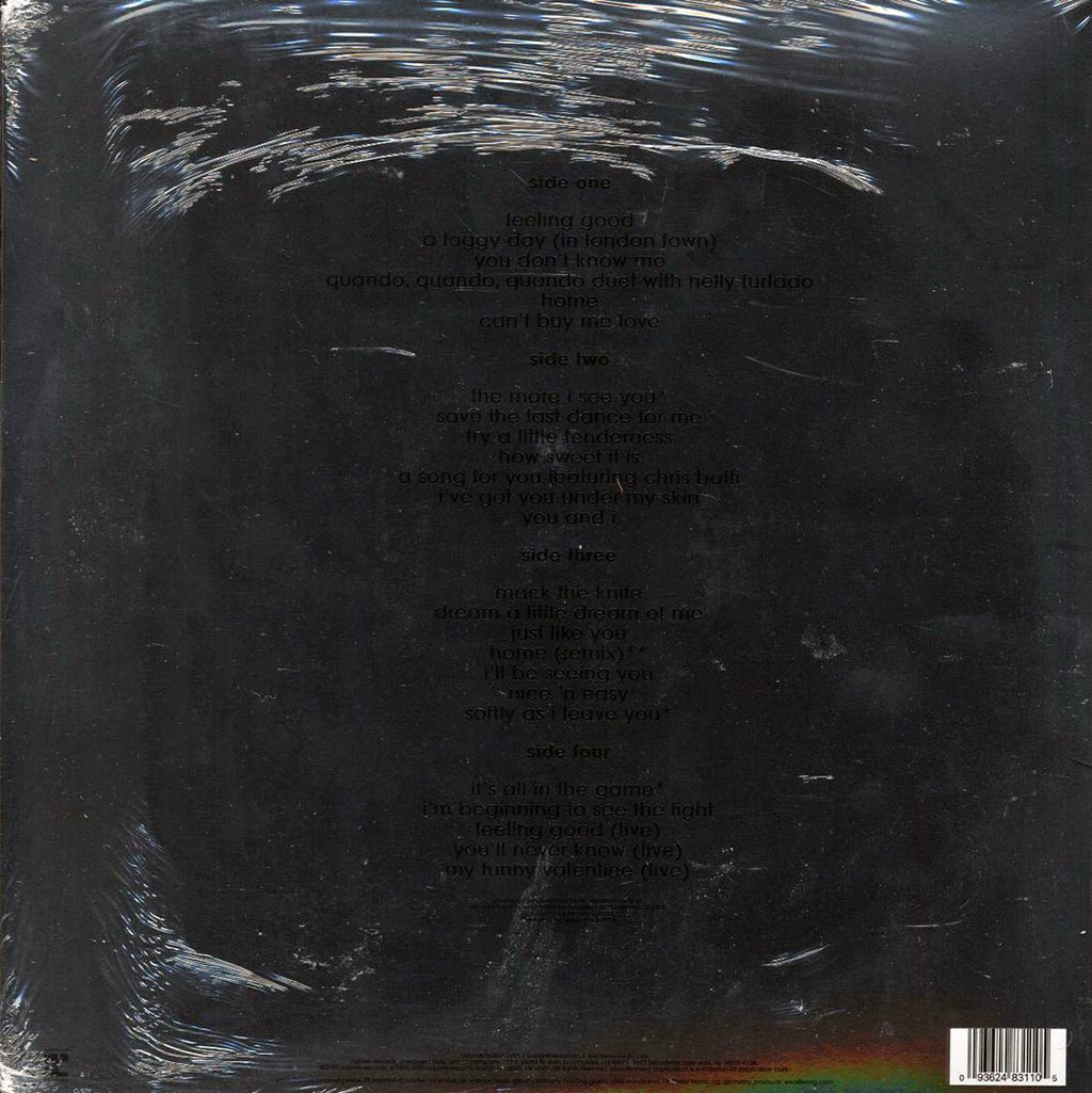 Michael Buble - It's Time (20th Anniv. Ed.) (+2 bonus tracks) (2xLP) (deluxe edition) (silver vinyl) vinyl LP back cover