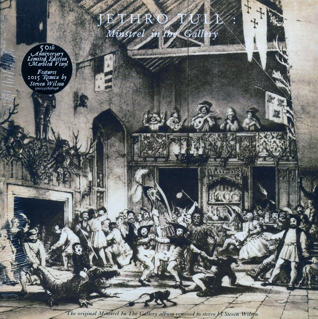 Jethro Tull - Minstrel In The Gallery (50th Anniv. Ed.) (ltd. ed.) (180g) (remastered) (marbled colored vinyl) vinyl LP front cover