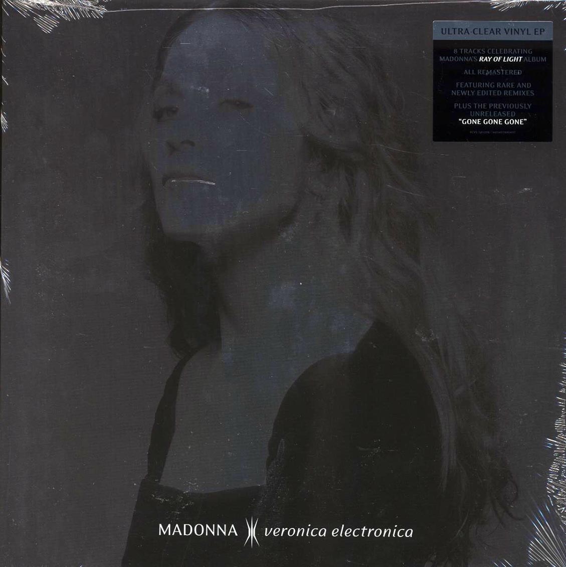 Madonna - Veronica Electronica (+bonus track) (remastered) (clear vinyl) vinyl LP front cover