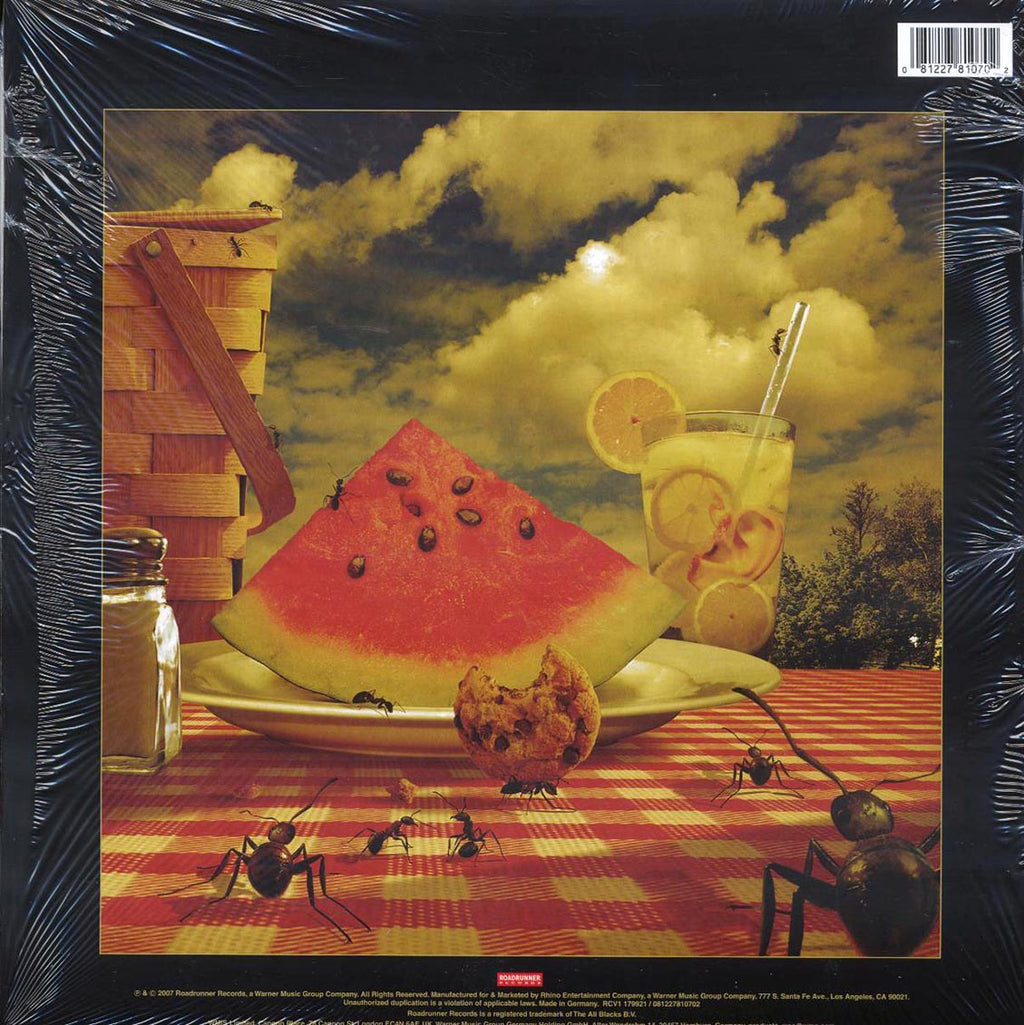 Dream Theater - Systematic Chaos (ltd. ed.) (2xLP) (clear vinyl) vinyl LP back cover