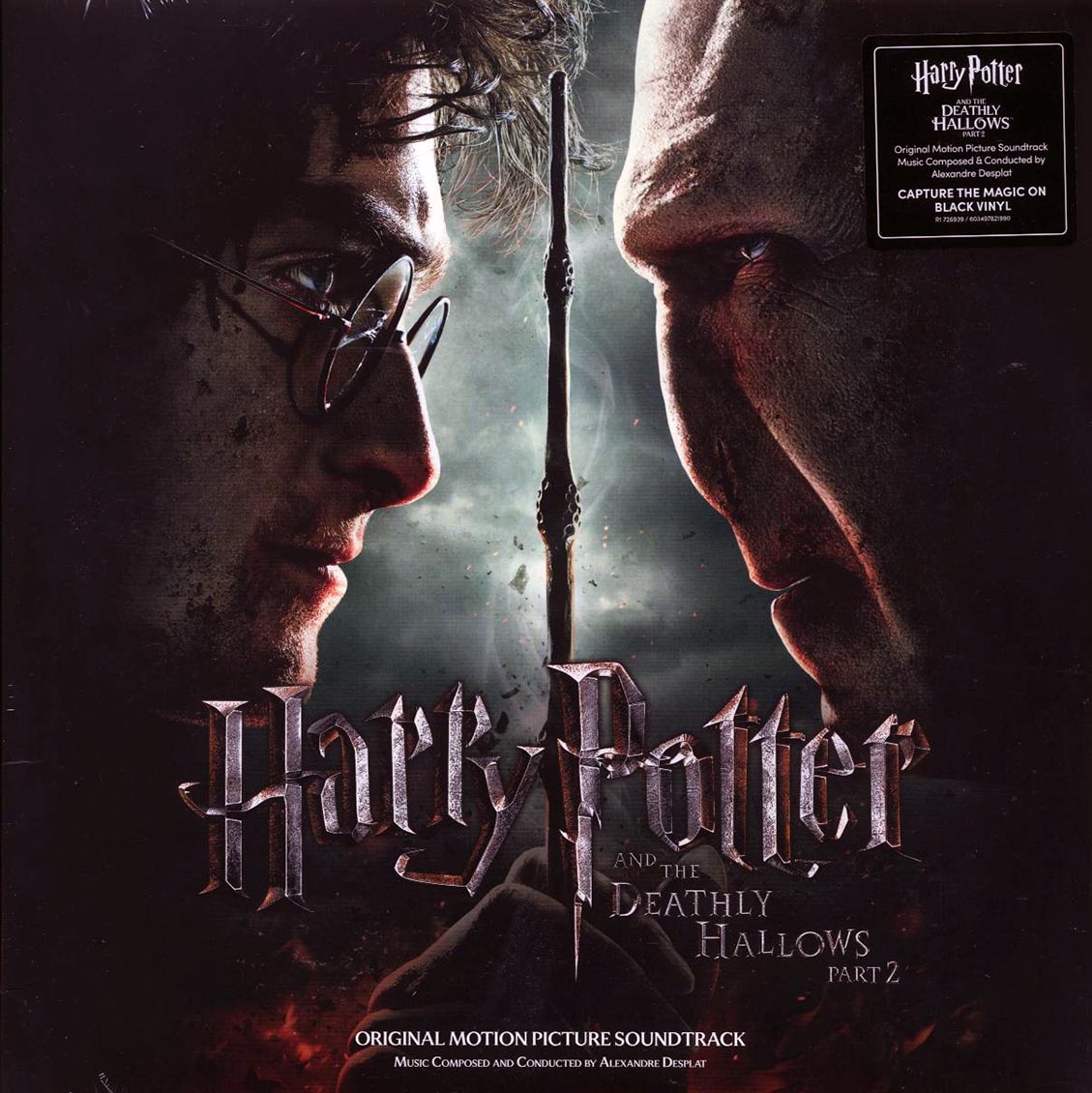 Alexandre Desplat - Harry Potter And The Deathly Hallows Part 2: Original Motion Picture Soundtrack (2xLP) vinyl LP front cover