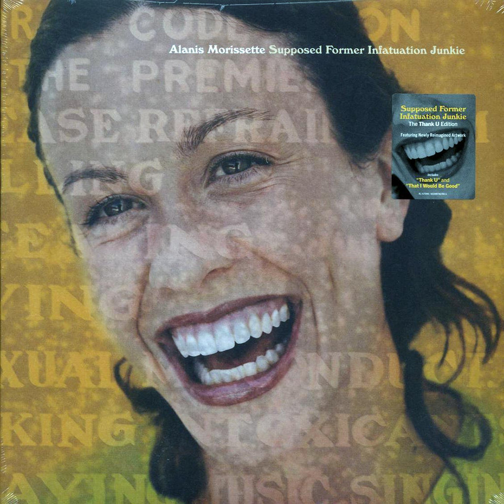 Alanis Morissette - Supposed Former Infatuation Junkie: The Thank U Edition (ltd. ed.) (2xLP) vinyl LP front cover