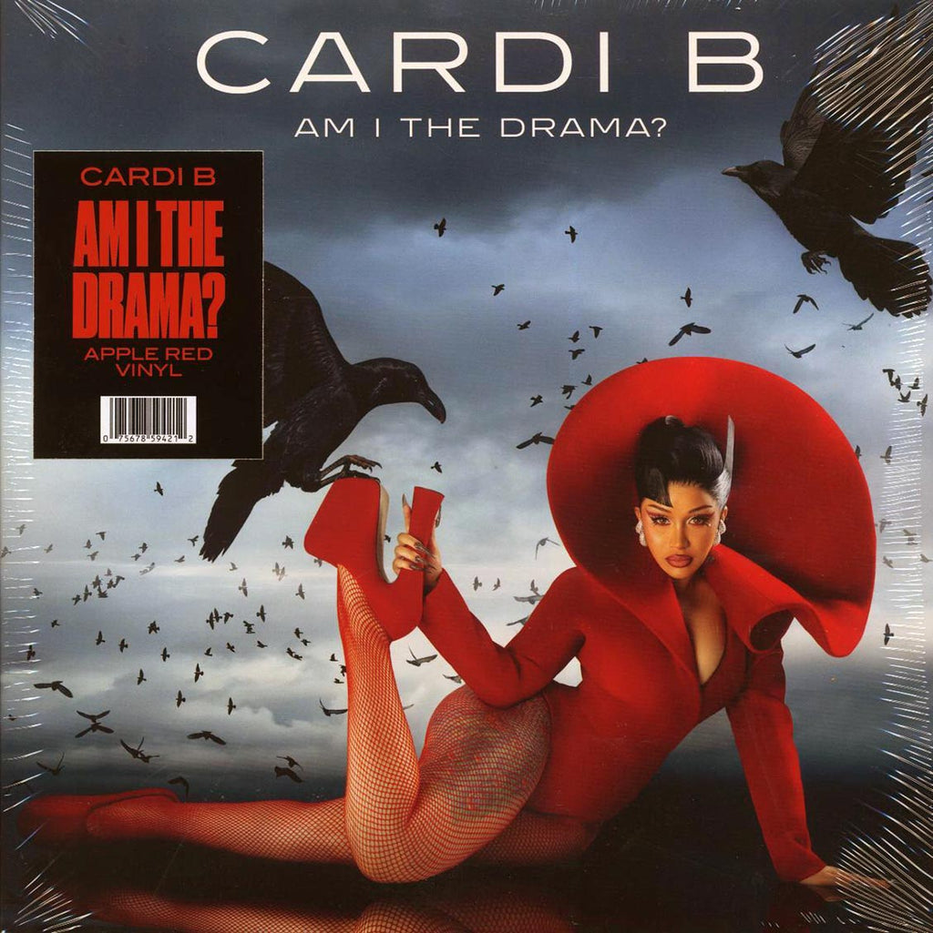 Cardi B - Am I The Drama? (ltd. ed.) (2xLP) (red vinyl) vinyl LP front cover