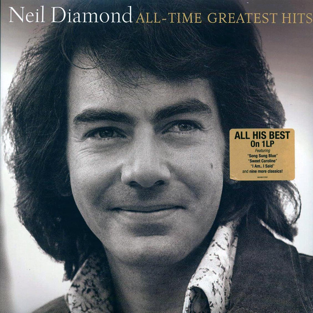 Neil Diamond - All-Time Greatest Hits vinyl LP front cover
