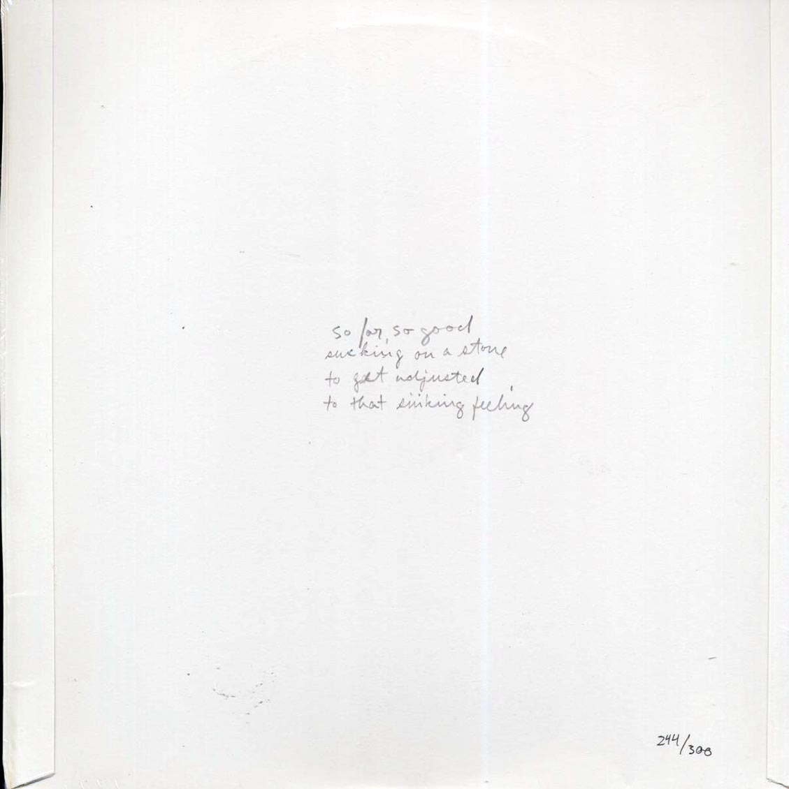 Vollmar - Tell The Dirt (ltd. 300 copies made) vinyl LP back cover