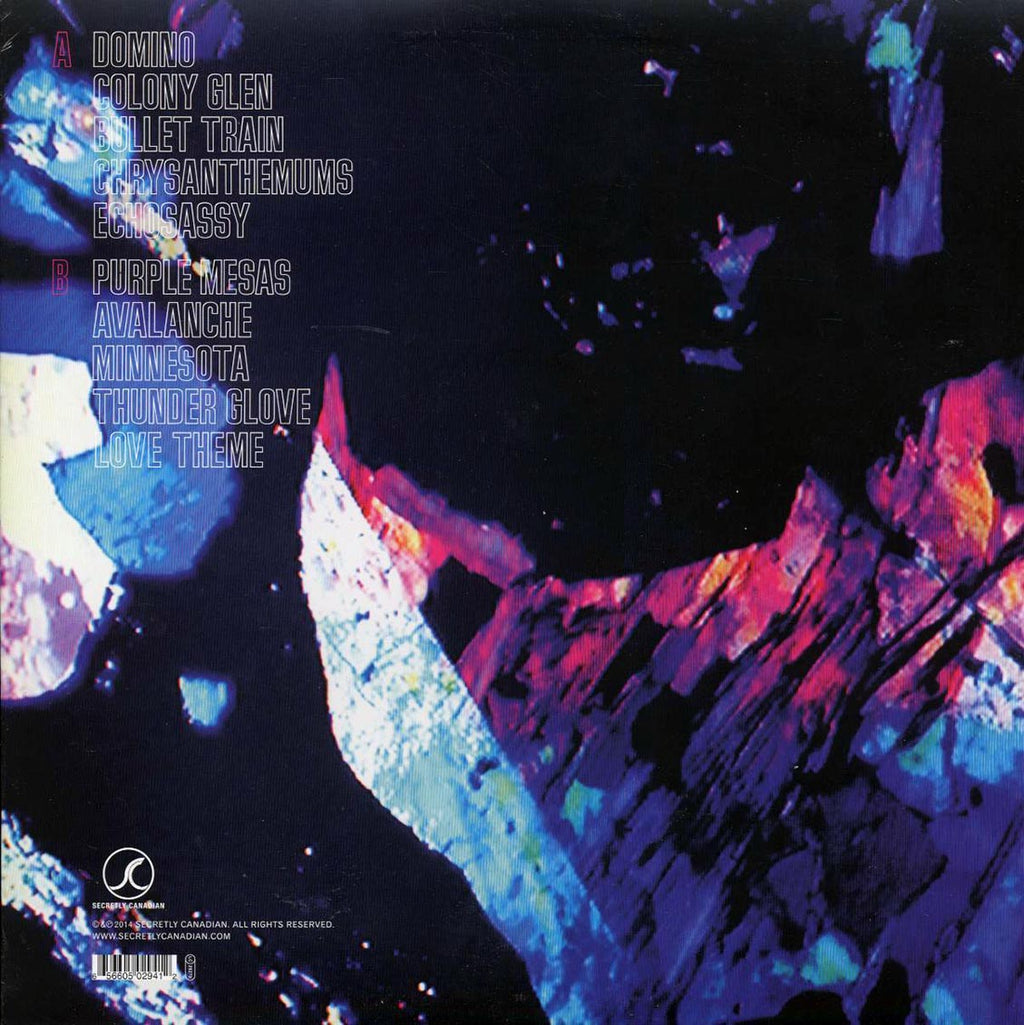 Gardens & Villa - Dunes vinyl LP back cover