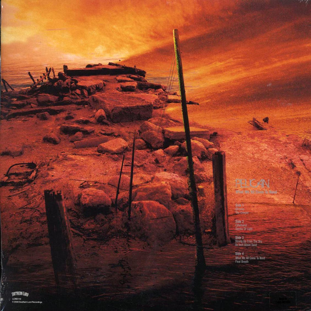 Pelican - What We All Come To Need + Ephemeral (RSD 2025) (ltd. ed.) (3xLP) (grey vinyl) vinyl LP back cover