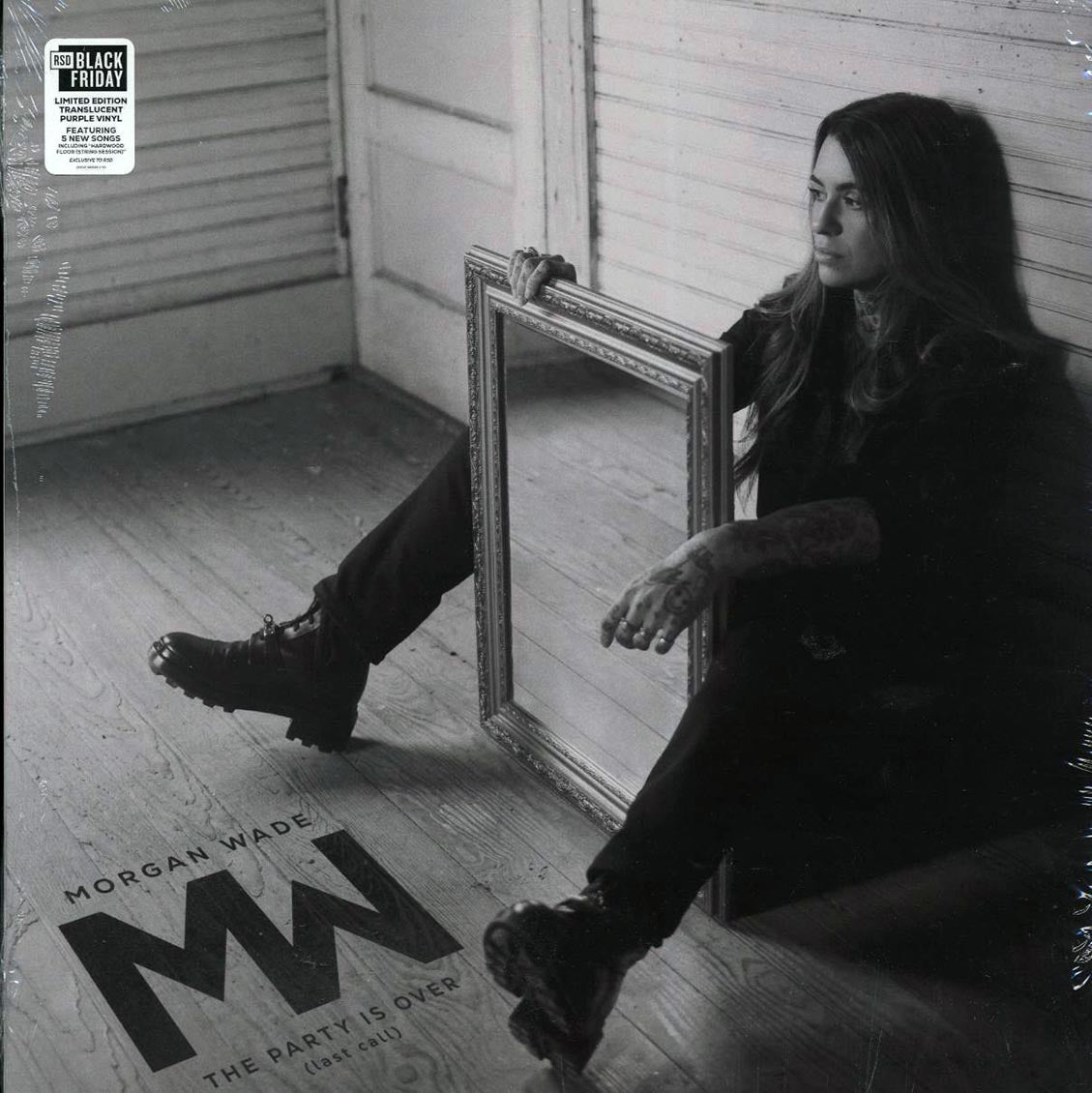 Morgan Wade - The Party Is Over (Last Call) (RSD 2025) (ltd. ed.) (purple vinyl) vinyl LP front cover