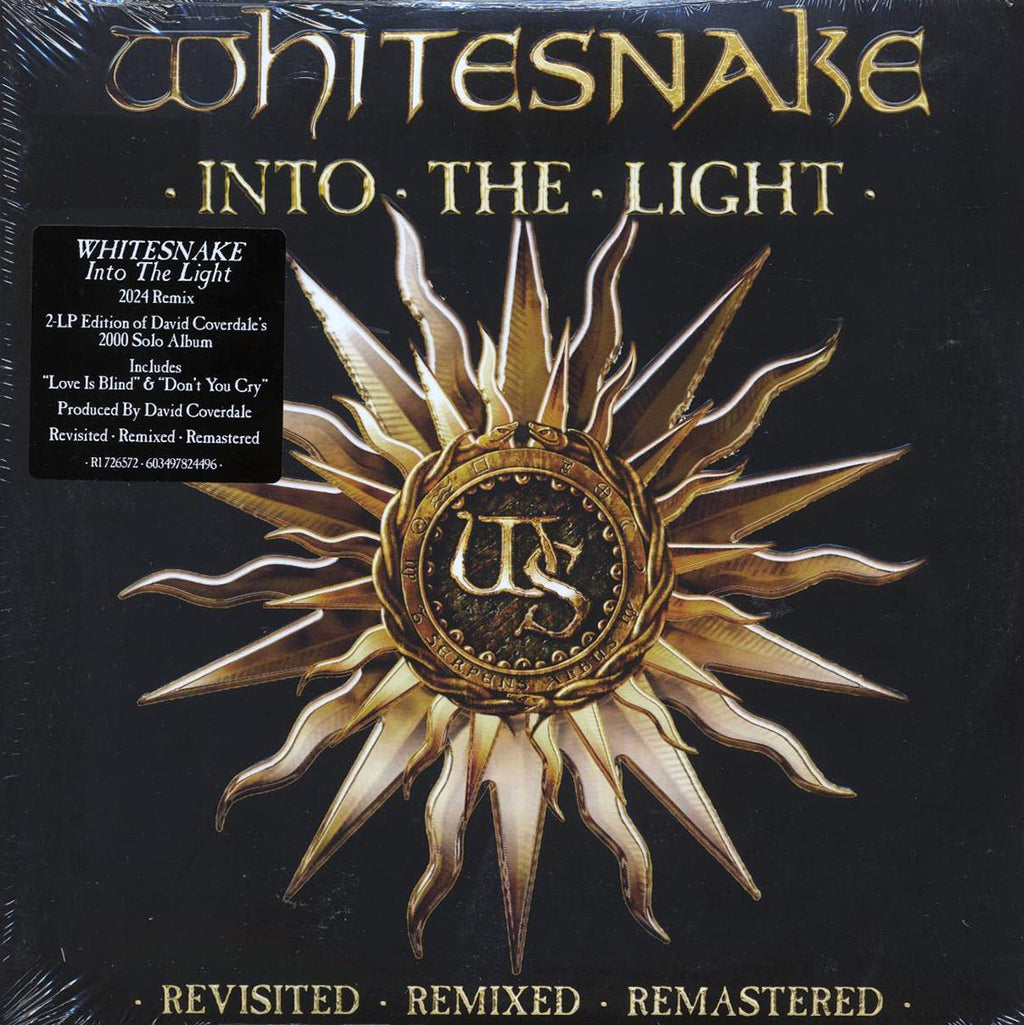 Whitesnake - Into The Light (2xLP) (remixed) (remastered) vinyl LP front cover