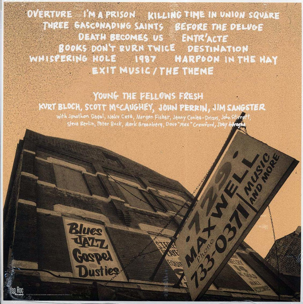 Young Fresh Fellows - Loft (RSD 2025) (ltd. ed.) (yellow vinyl) vinyl LP back cover