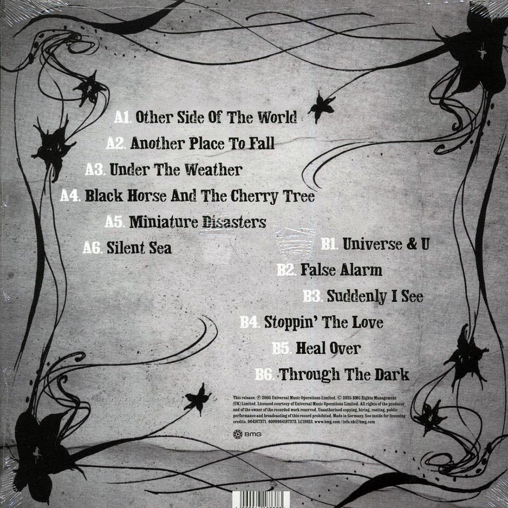 KT Tunstall - Eye To The Telescope vinyl LP back cover