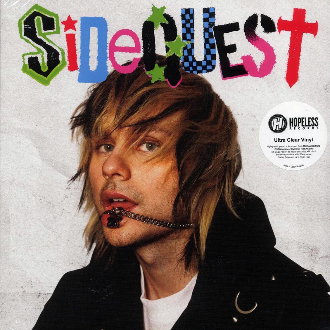 Michael Clifford - Sidequest (clear vinyl) vinyl LP front cover