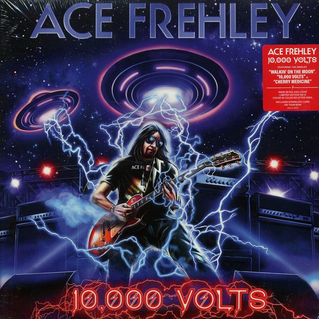 Ace Frehley - 10,000 Volts (ltd. ed.) (180g) (splatter vinyl) vinyl LP front cover