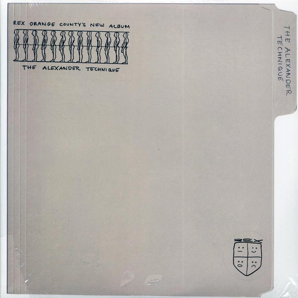 Rex Orange County - The Alexander Technique vinyl LP front cover
