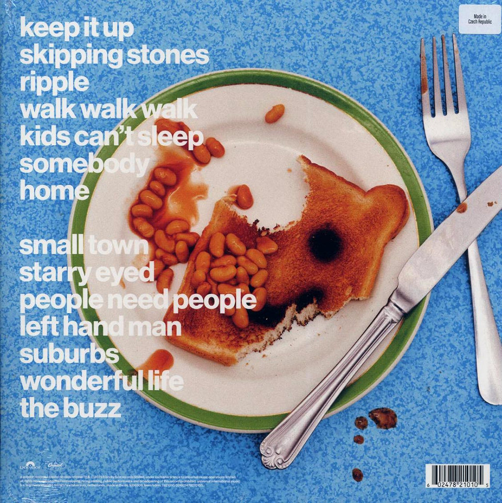 Good Neighbours - Blue Sky Mentality (sky blue) vinyl LP back cover
