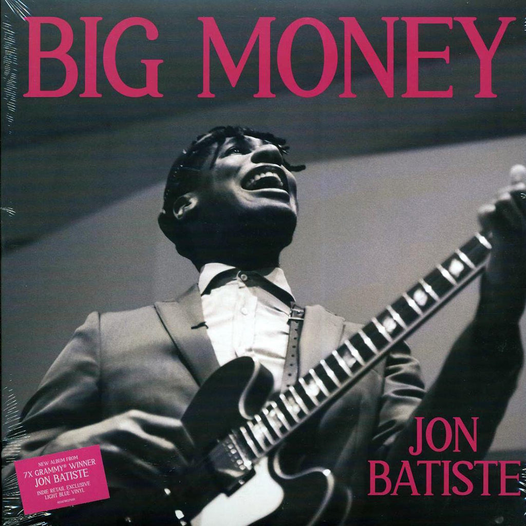 Jon Batiste - Big Money (light blue vinyl) vinyl LP front cover