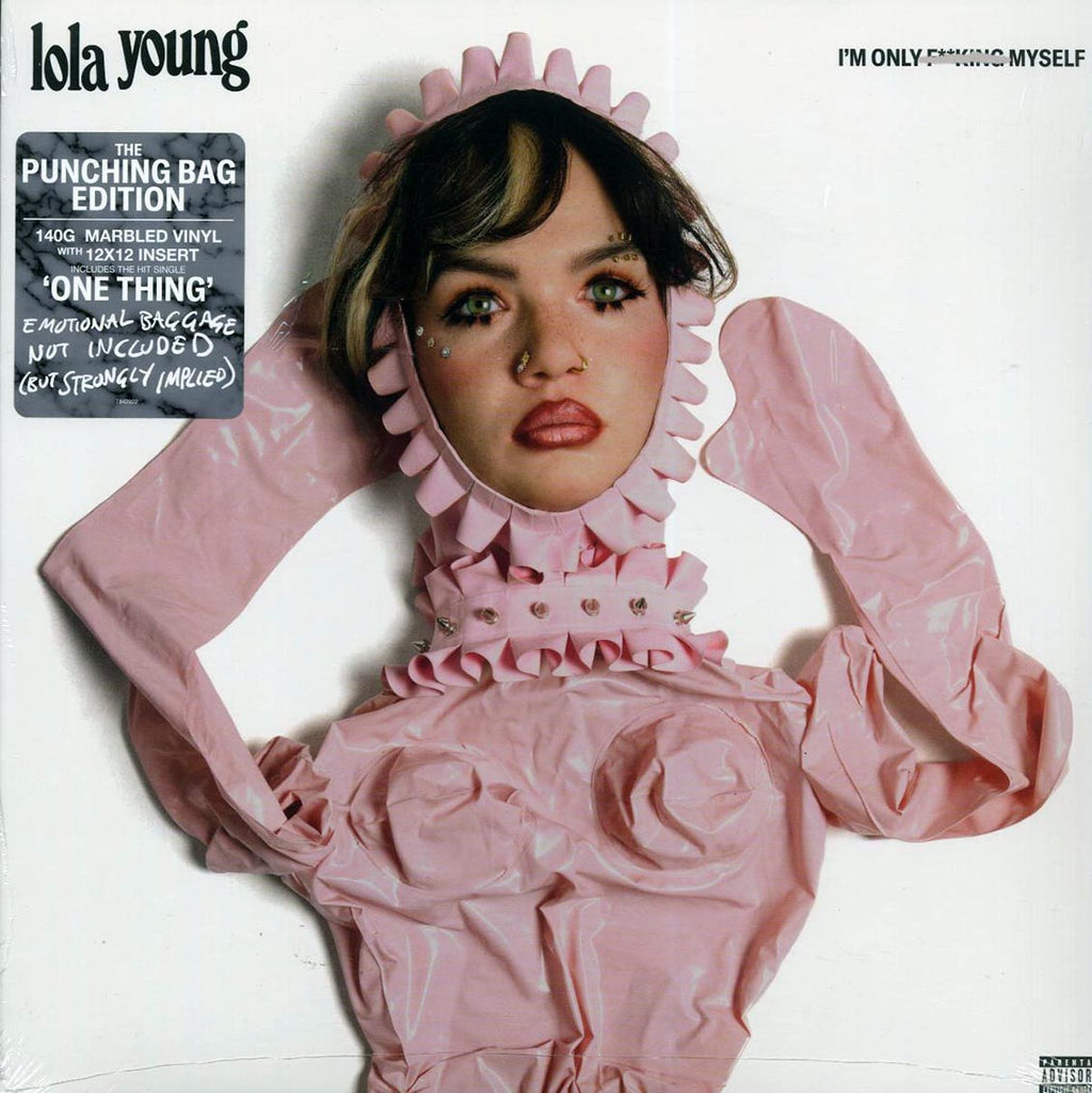 Lola Young - I'm Only F------ Myself: Punching Bag Edition (ltd. ed.) (stone marbled vinyl) vinyl LP front cover