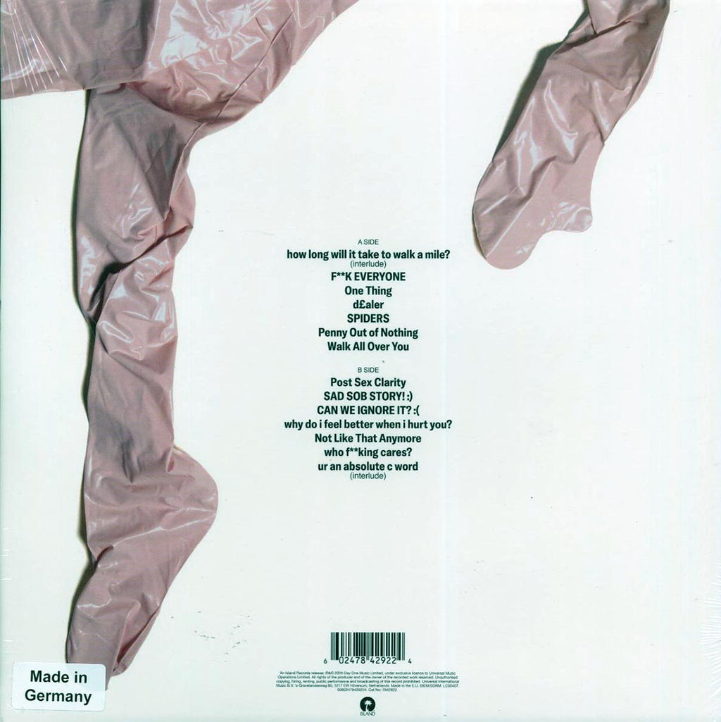 Lola Young - I'm Only F------ Myself: Punching Bag Edition (ltd. ed.) (stone marbled vinyl) vinyl LP back cover