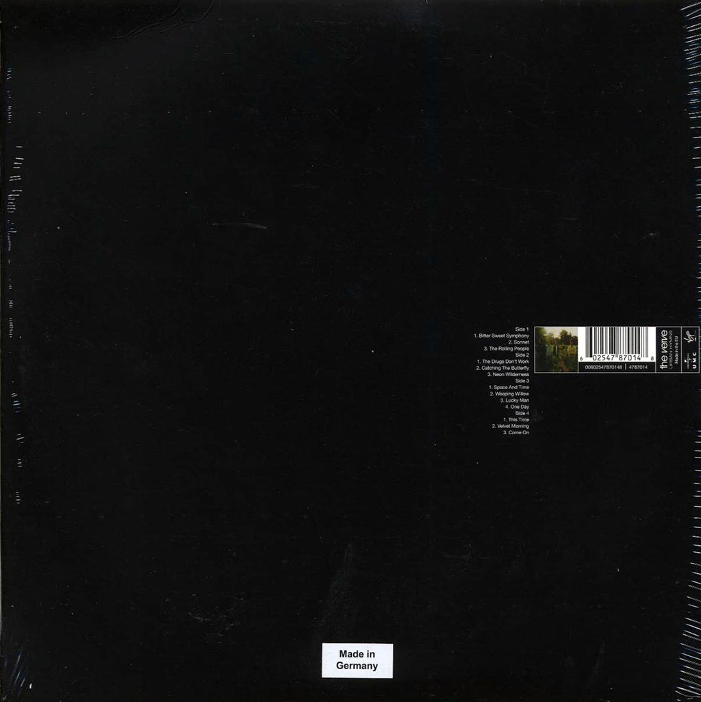 The Verve - Urban Hymns (2xLP) (180g) (remastered) vinyl LP back cover
