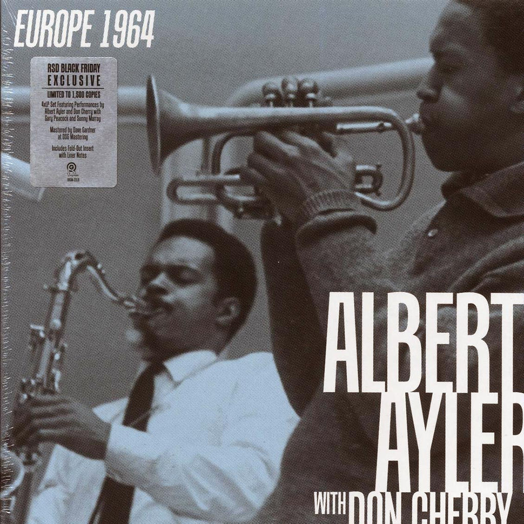 Albert Ayler, Don Cherry - Europe 1964 (RSD 2025) (ltd. ed.) (4xLP) (box set) vinyl LP front cover