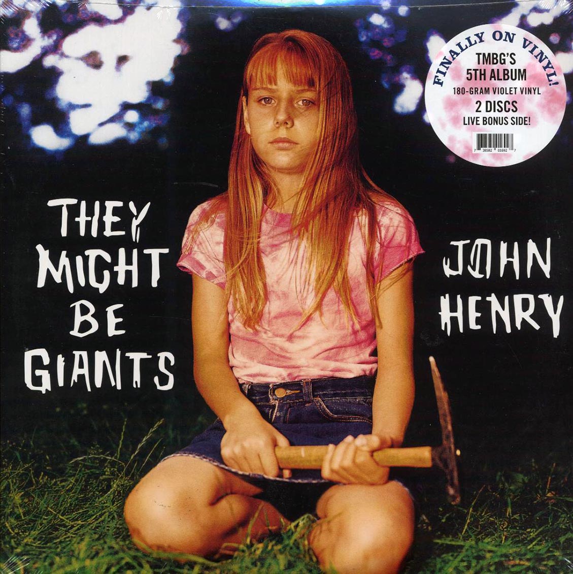 They Might Be Giants - John Henry (+6 bonus tracks) (RSD 2025) (hand-numbered ltd. ed.) (2xLP) (180g) (violet vinyl) vinyl LP front cover