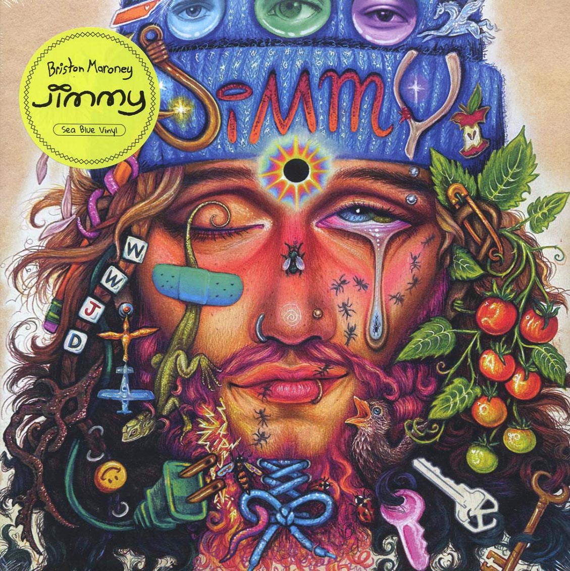 Briston Maroney - Jimmy (ltd. ed.) (sea blue vinyl) vinyl LP front cover