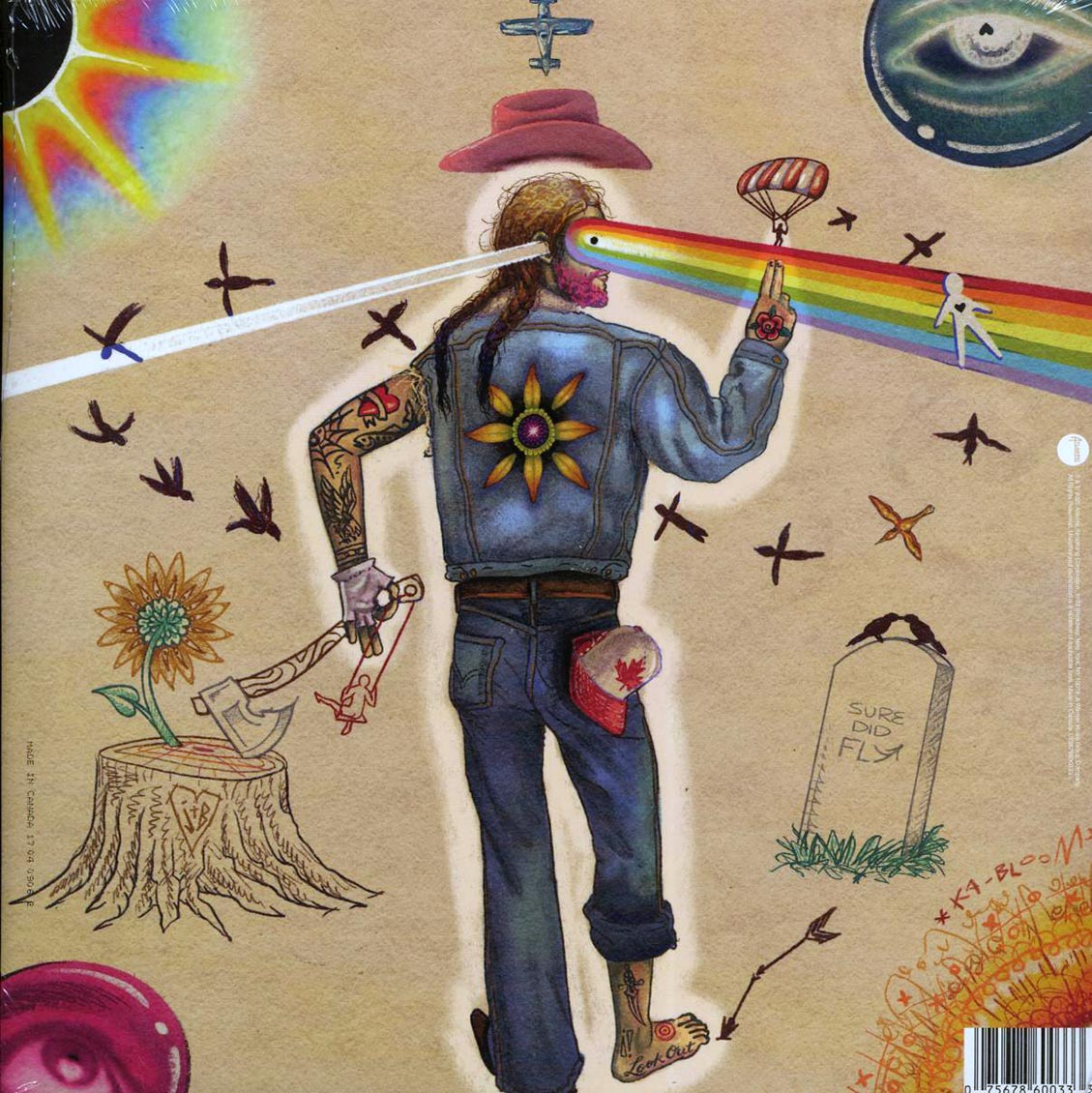 Briston Maroney - Jimmy (ltd. ed.) (sea blue vinyl) vinyl LP back cover