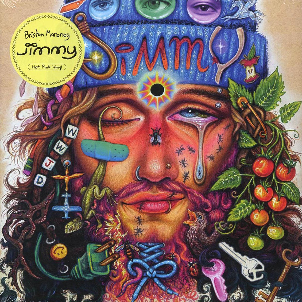 Briston Maroney - Jimmy (pink vinyl) vinyl LP front cover