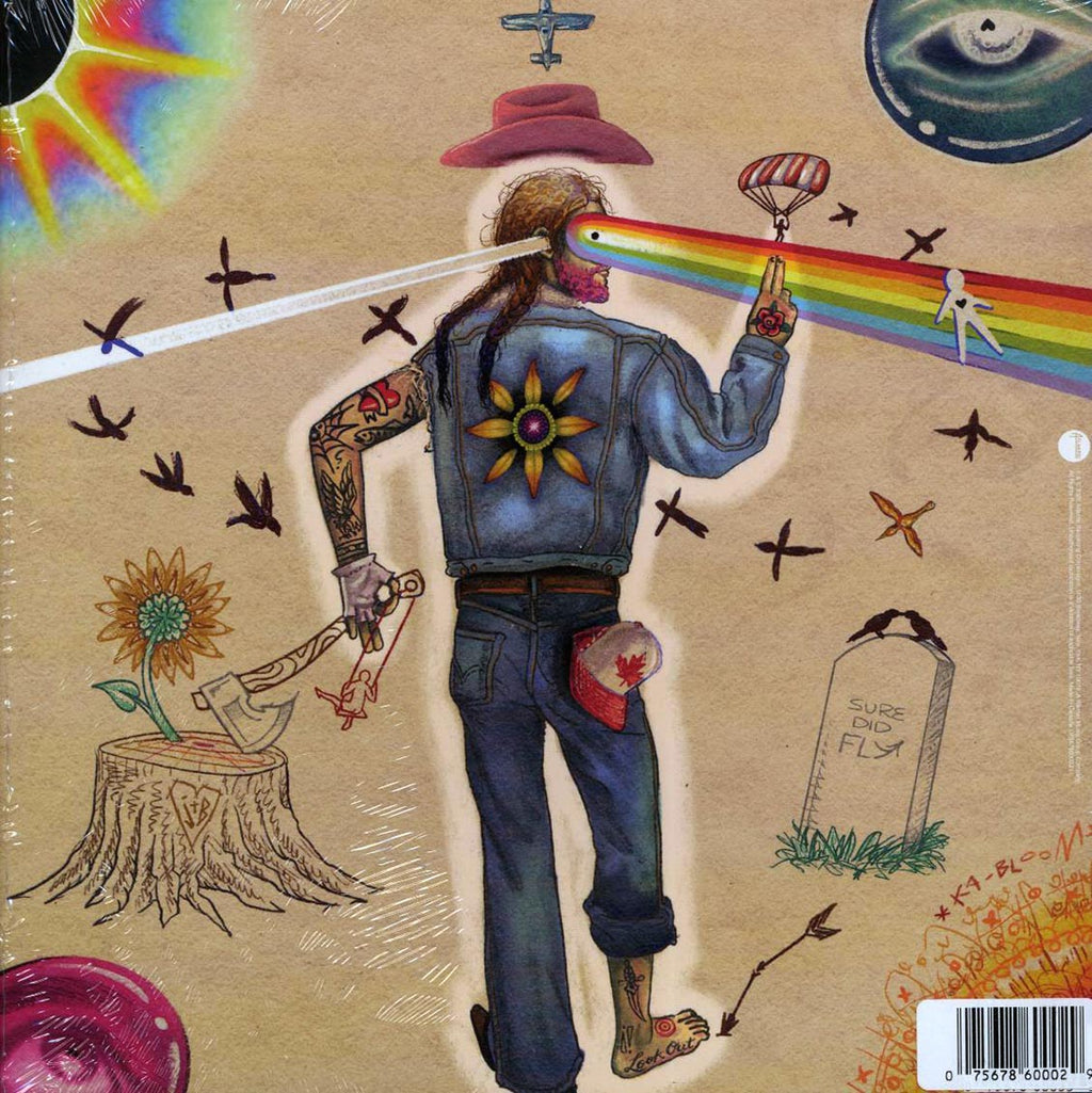 Briston Maroney - Jimmy (pink vinyl) vinyl LP back cover