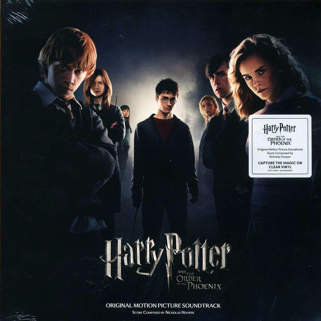 Nicholas Hooper - Harry Potter And The Order Of The Phoenix: Original Motion Picture Soundtrack (2xLP) (clear vinyl) vinyl LP front cover
