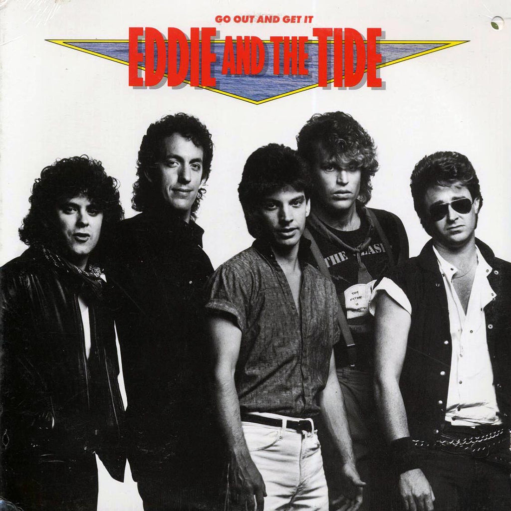 Eddie And The Tide - Go Out And Get It (1985 FIRST PRESS) (marked/ltd stock) vinyl LP front cover