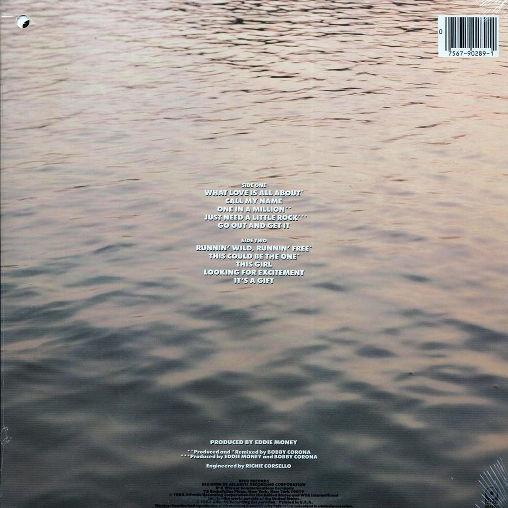Eddie And The Tide - Go Out And Get It (1985 FIRST PRESS) (marked/ltd stock) vinyl LP back cover