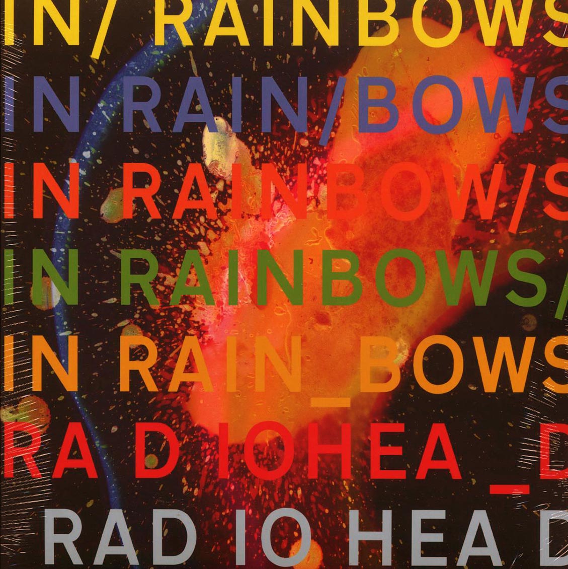 Radiohead - In Rainbows (180g) vinyl LP front cover