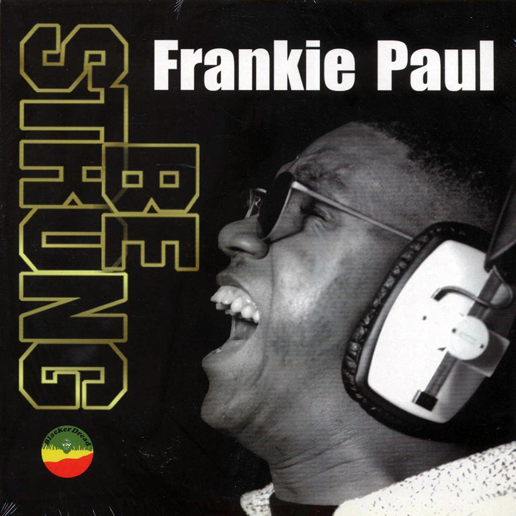 Frankie Paul - Be Strong vinyl LP front cover