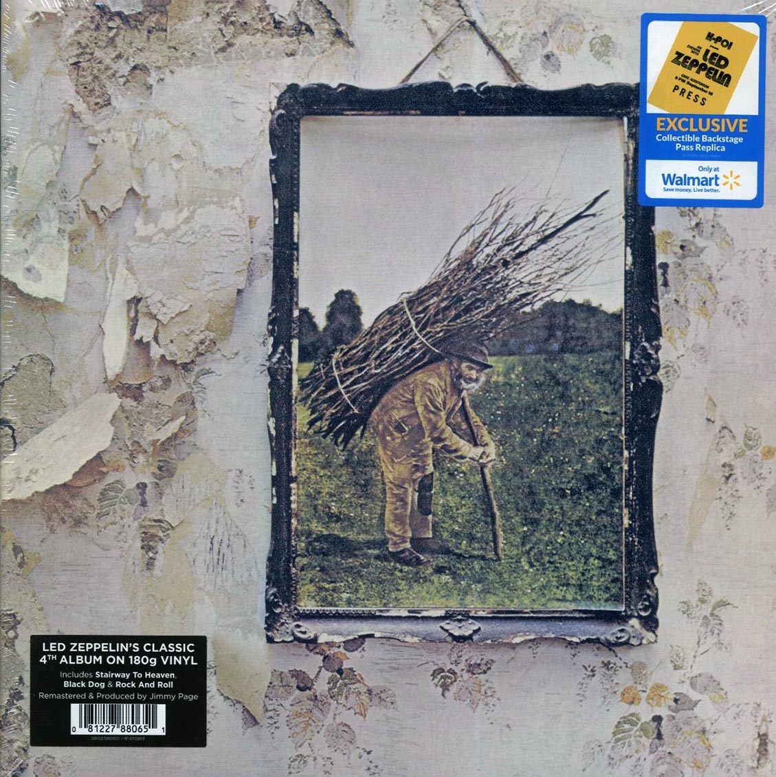 Led Zeppelin - Led Zeppelin IV (180g) (remastered) vinyl LP front cover