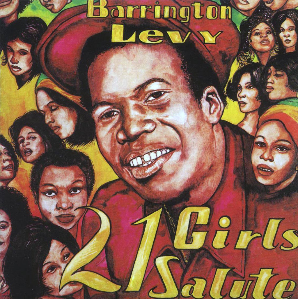 Barrington Levy - 21 Girls Salute vinyl LP front cover