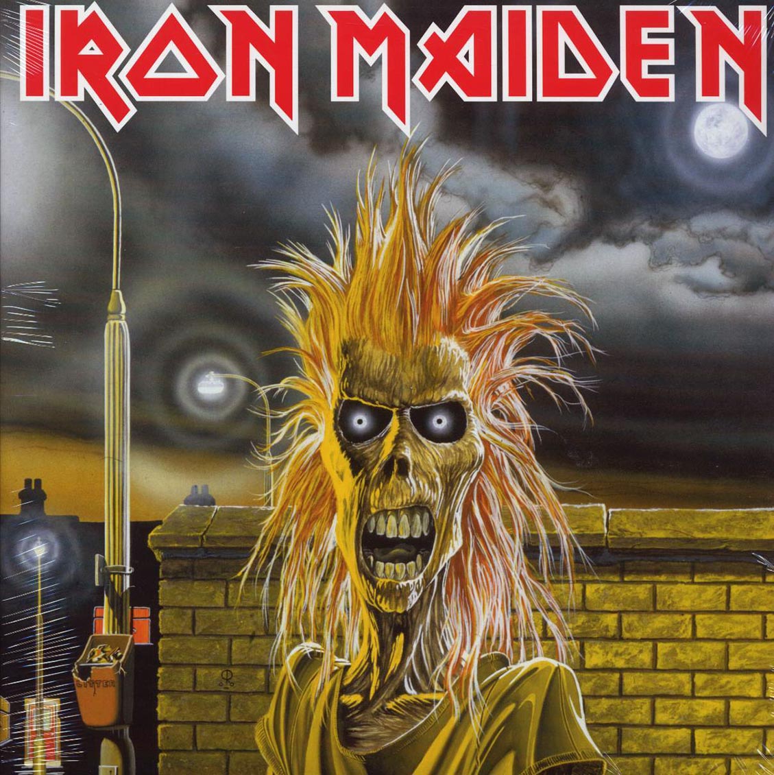Iron Maiden - Iron Maiden (remastered) vinyl LP front cover