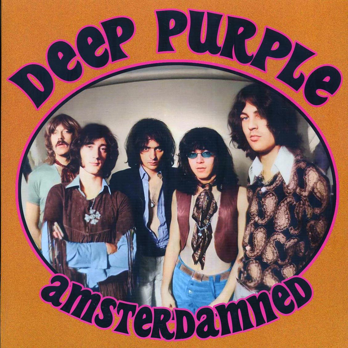 Deep Purple - Amsterdamned: Live At The Paradiso, Amsterdam 1969 vinyl LP front cover