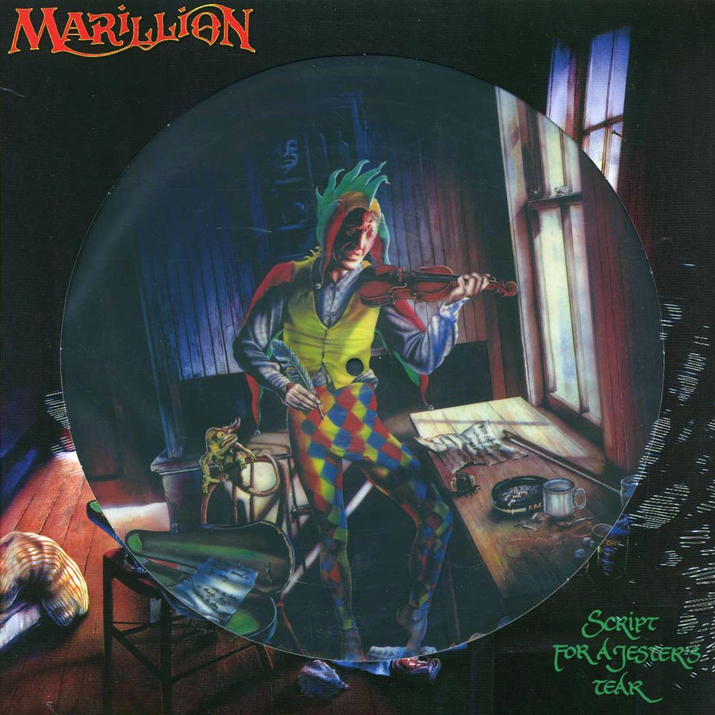 Marillion - Script For A Jester's Tear (remastered) vinyl LP front cover