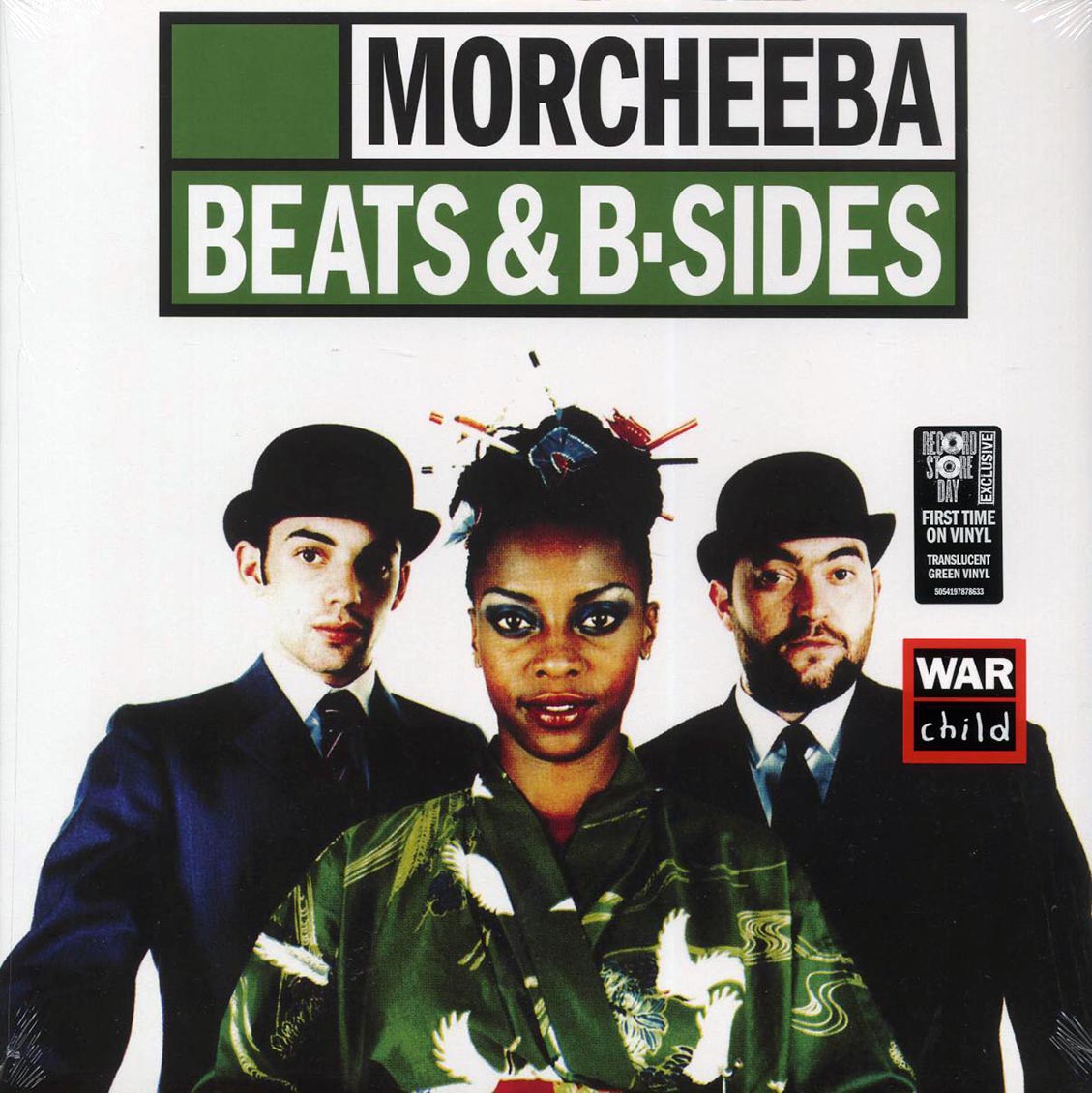 Morcheeba - Beats & B-Sides (RSD 2024) (green vinyl) vinyl LP front cover