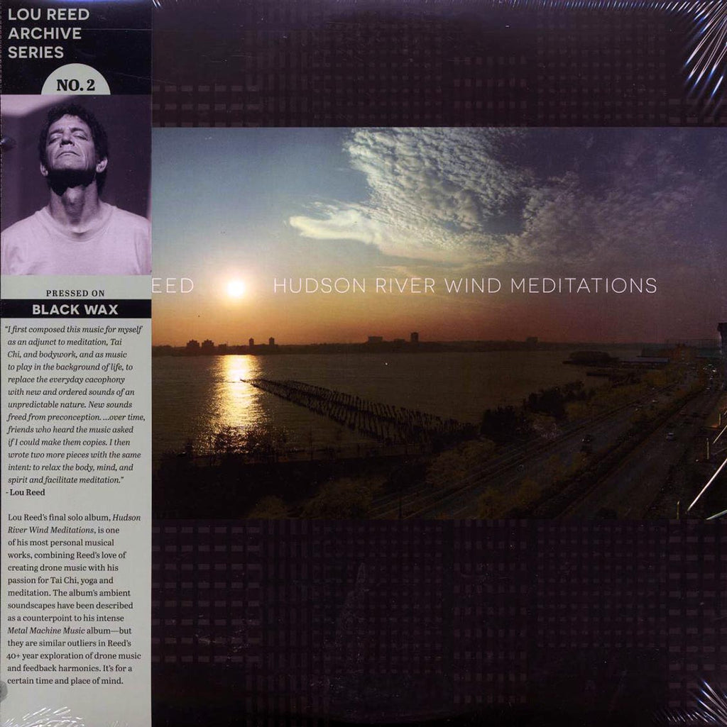 Lou Reed - Hudson River Wind Meditations (2xLP) (RTI press) vinyl LP front cover