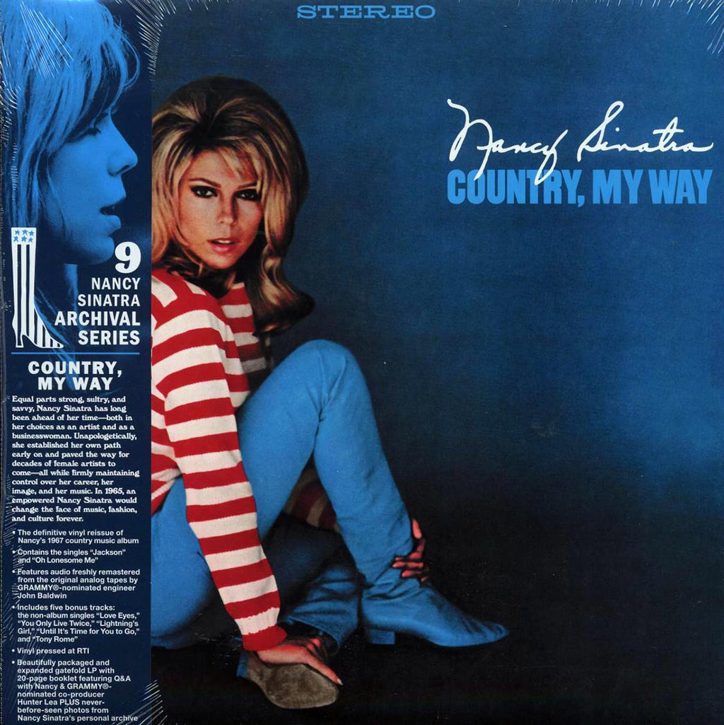 Nancy Sinatra - Country, My Way (+5 bonus tracks) (RTI press) vinyl LP front cover