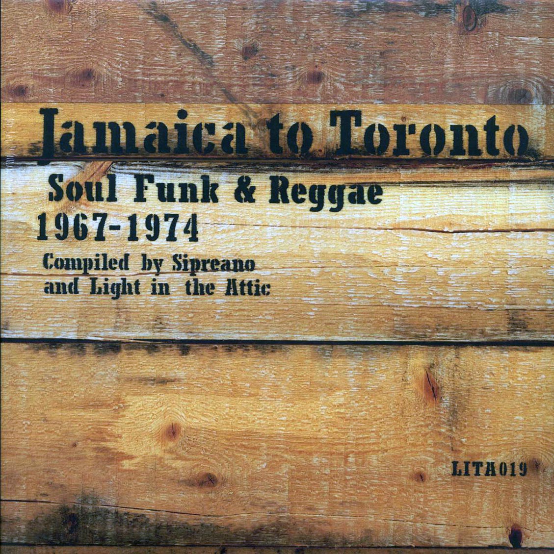 Jackie Mittoo, Johnny Osbourne, Noel Ellis, Cougars, Etc. - Jamaica To Toronto: Soul Funk & Reggae 1967-1974 (RSD 2024) (ltd. ed.) (2xLP) (yellow/green marbled vinyl) vinyl LP front cover
