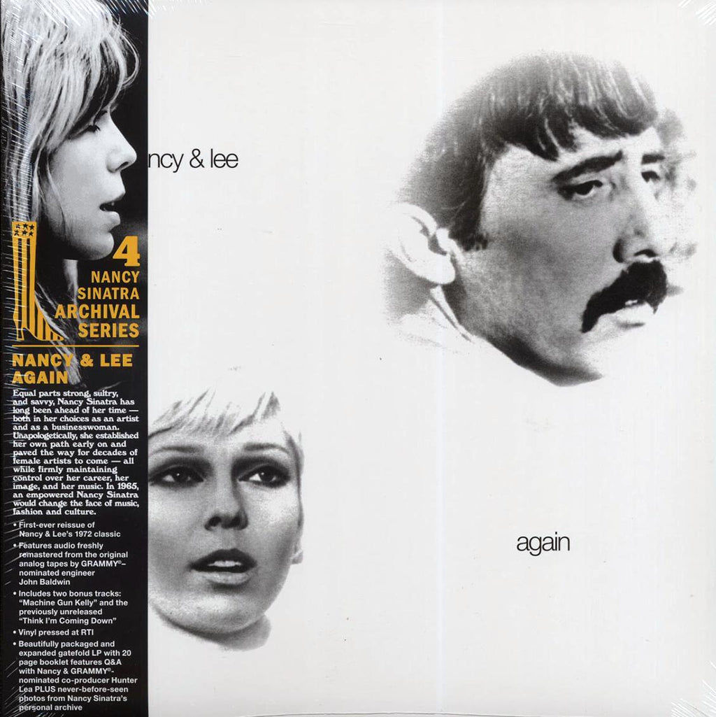 Nancy Sinatra, Lee Hazlewood - Nancy & Lee Again (+2 bonus tracks) (RTI press) vinyl LP front cover