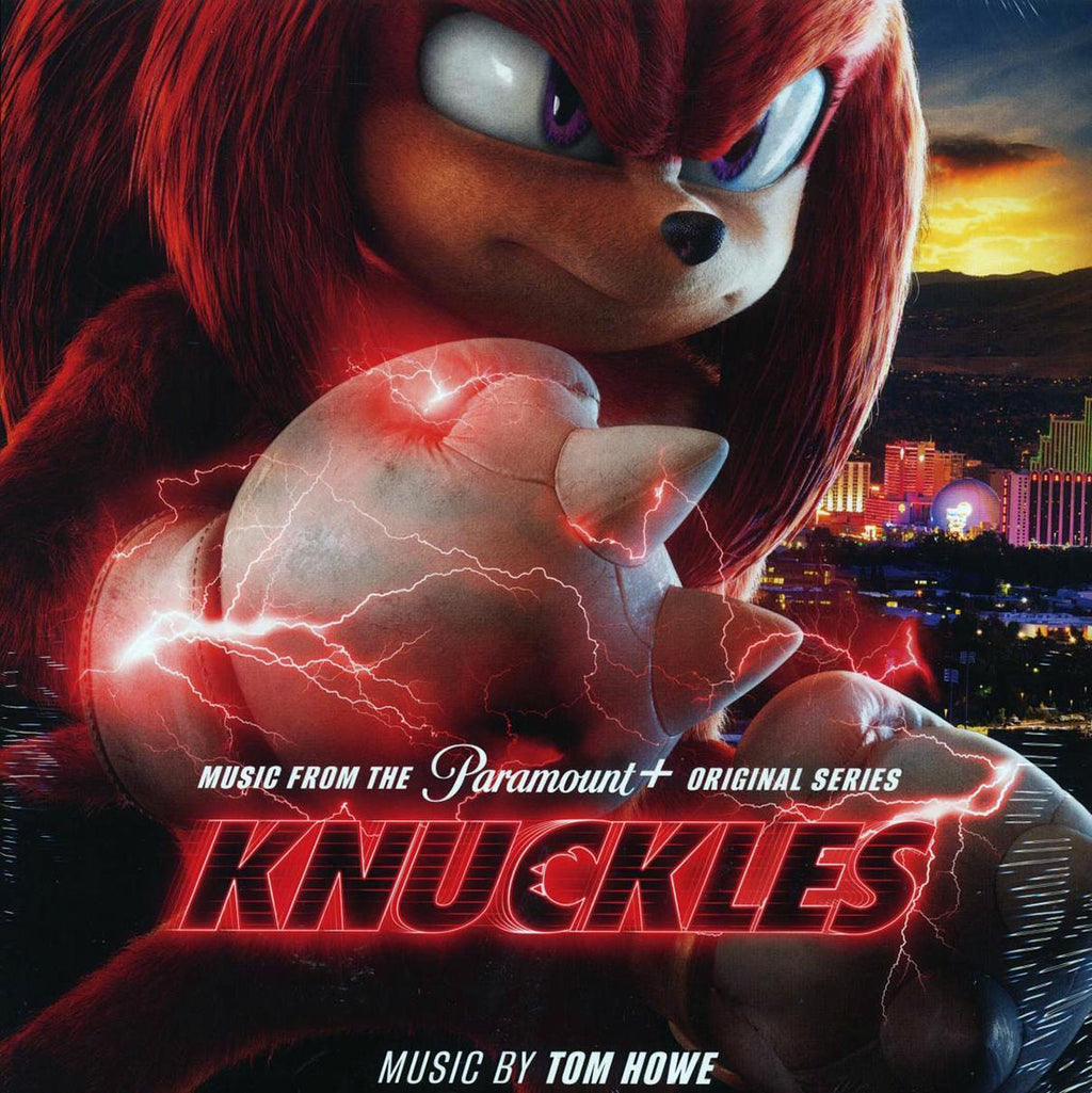 Tom Howe - Knuckles: Music From The Paramount+ Original Series (ltd. 300 copies made) (red/white vinyl) vinyl LP front cover