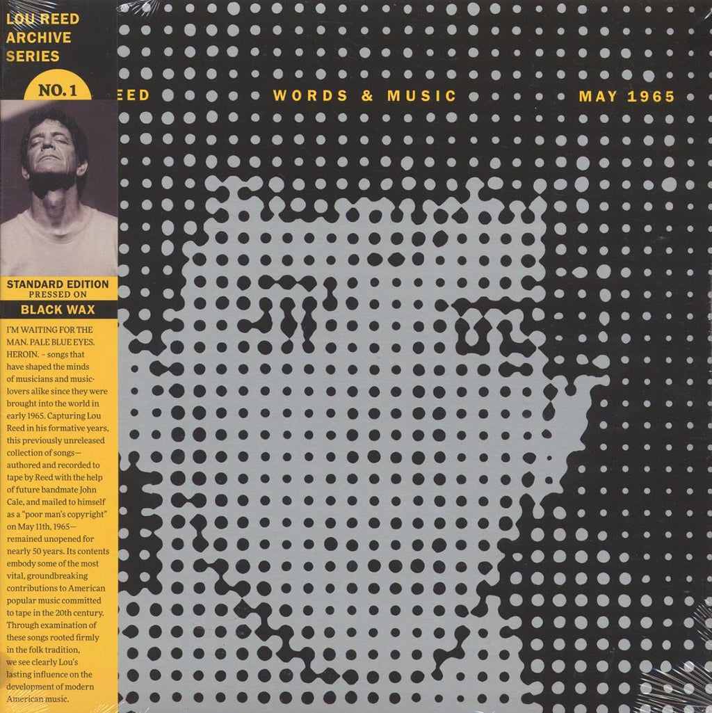 Lou Reed - Words & Music, May 1965 (RTI press) vinyl LP front cover